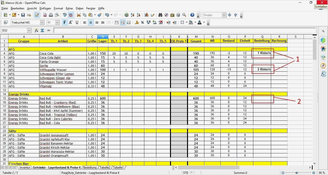 Lagerbestandsliste Excel Vorlage Neu Excel Open Fice Inventurliste Wenn Wert Dann In