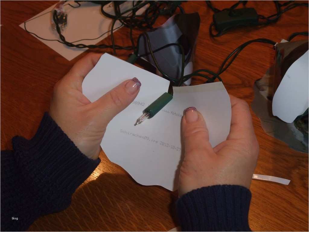 Lampenschirm Basteln Vorlage Genial Weihnachtsdeko Basteln Lichterkette Als Individuelle
