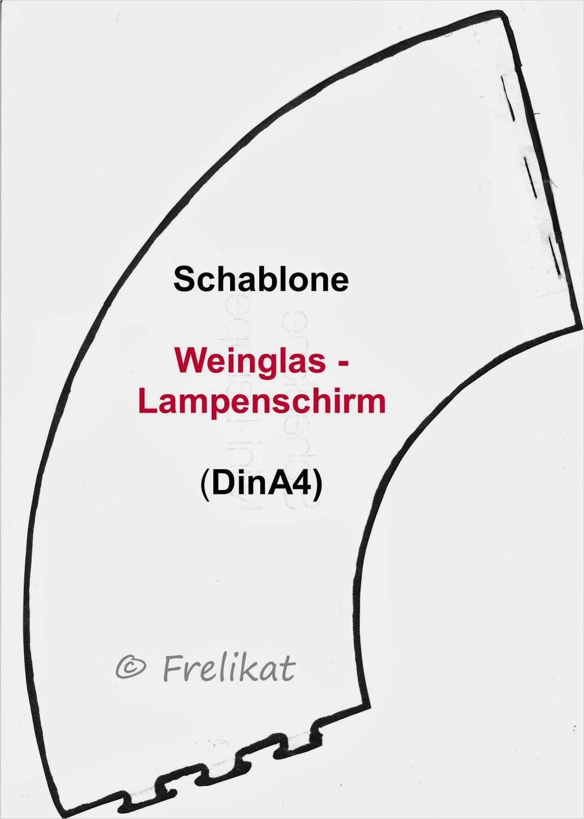 Lampenschirm Basteln Vorlage Wunderbar Frelikat Vorlage Weinglas Lampenschirm