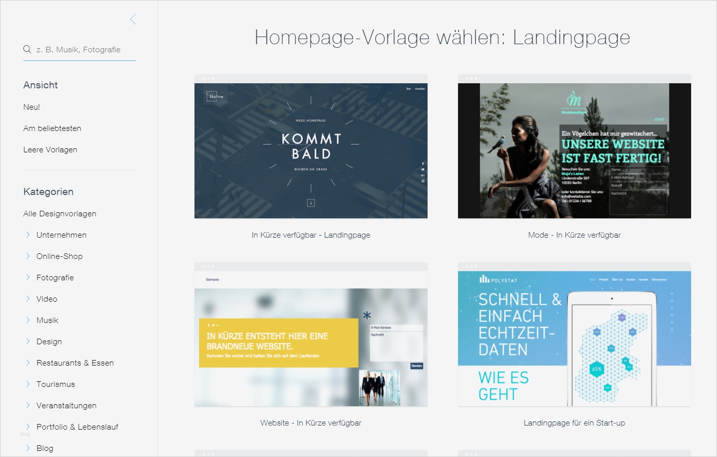 Landing Page Vorlage Fabelhaft so Erstellen Sie Mit Wenigen Klicks Eine Landing Page Bei