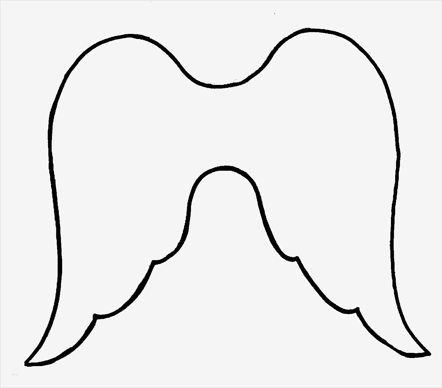 Landlust Engel Vorlage Flügel Best Of Angel Wings Template Clipart Best