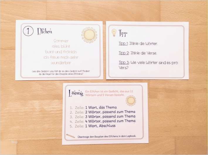 Lapbook Vorlagen Best Of Materialwiese Gedichte Lapbook