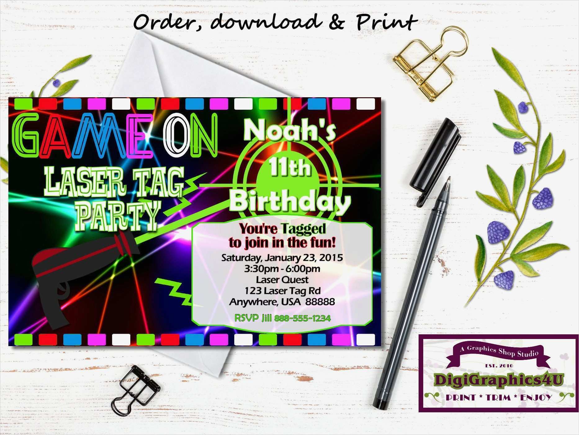 Lasertag Einladung Vorlage Großartig Lasertag Einladung Vorlage