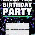 Lasertag Einladung Vorlage Schön Einladungskarten Kindergeburtstag Lasertag