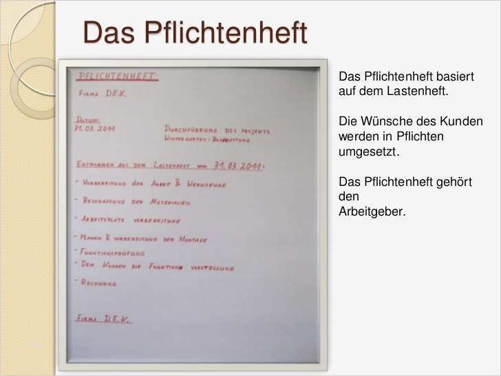 Lastenheft Erstellen Vorlage Erstaunlich Projektprüfung Elektrotechnik 2011