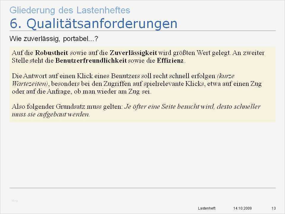 Lastenheft Erstellen Vorlage Inspiration Lastenheft Beispiel Fertiges Referat Handout