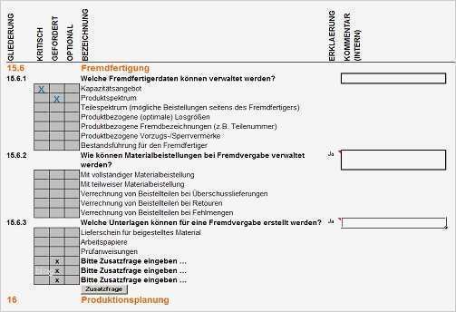 Lastenheft Erstellen Vorlage Neu Erp Lastenheft