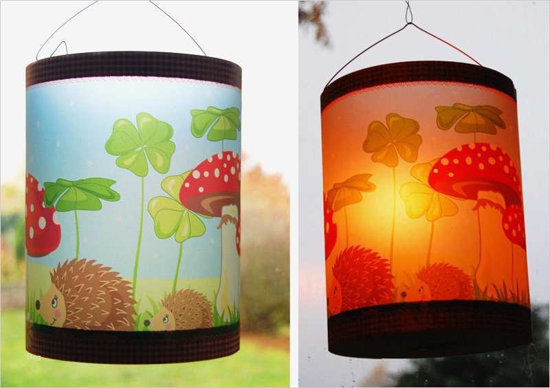 Laterne Basteln Kleinkind Vorlagen Angenehm Binenstich Laterne