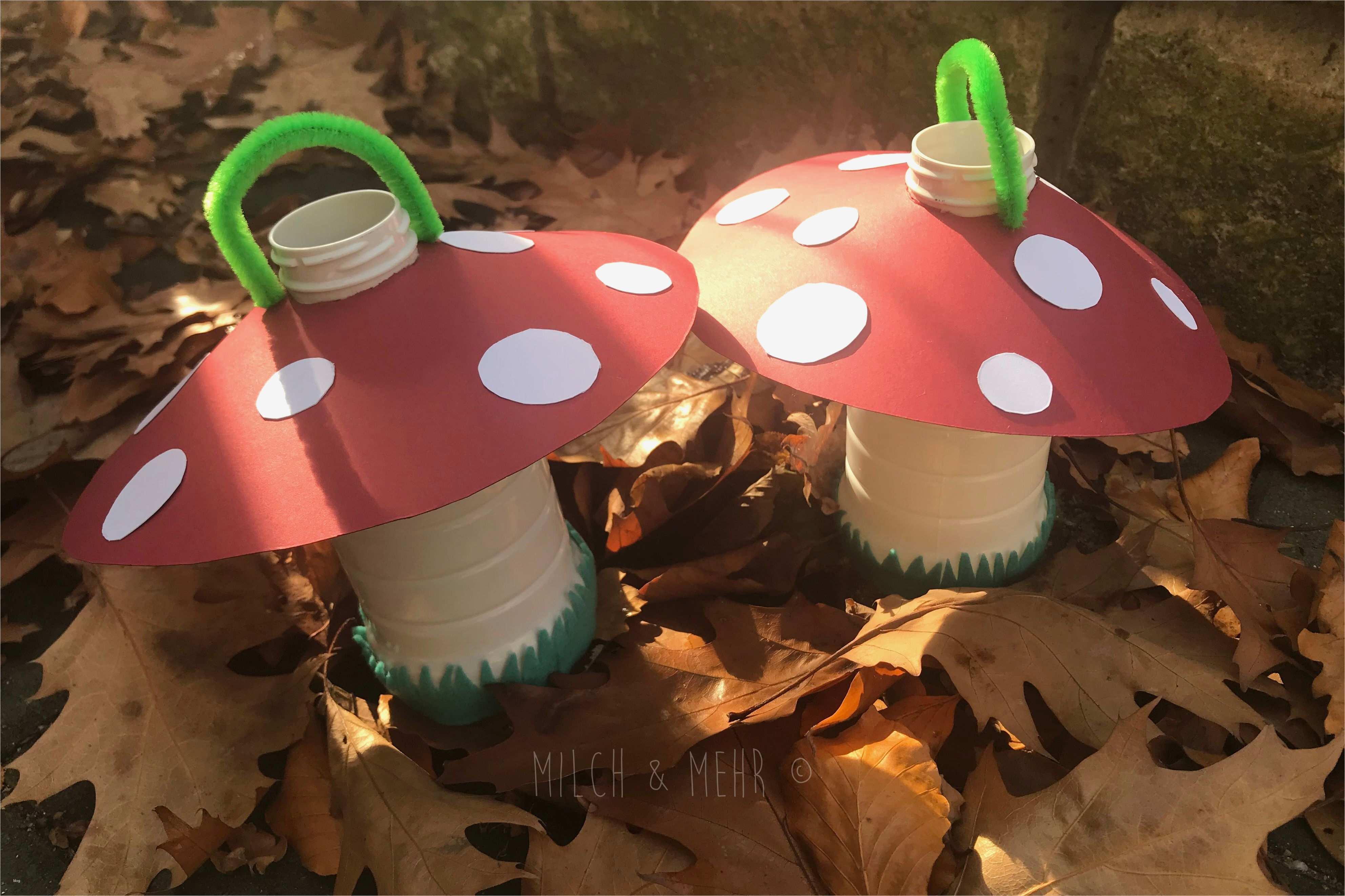 Laterne Basteln Kleinkind Vorlagen Großartig Diy Fliegenpilz Laterne Für Kleinkinder Basteln