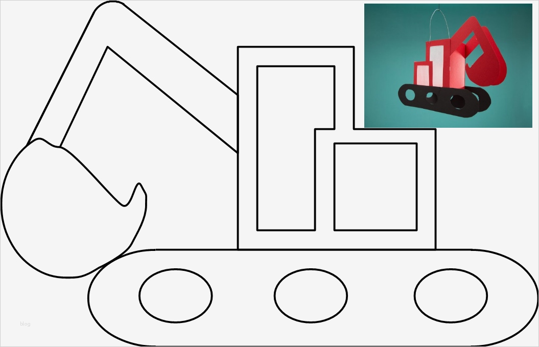 Laterne Basteln Vorlagen Zum Ausdrucken Großartig Bastelvorlage Kleine Bagger Laterne Linebastelshop