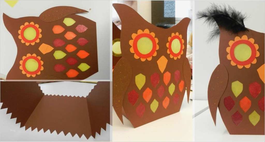 Laterne Vorlage Hübsch tolle Deko Idee Eulen Laterne Basteln Vorlage