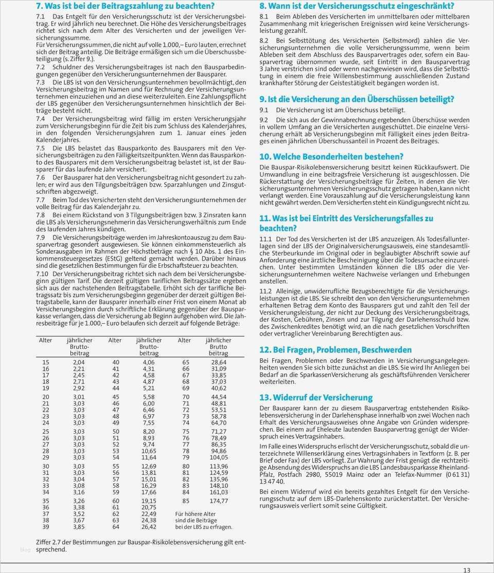 Lbs Wohn Riester Kündigen Vorlage Erstaunlich Vorabinformation Zu Einem Bausparvertrag Mit Riester