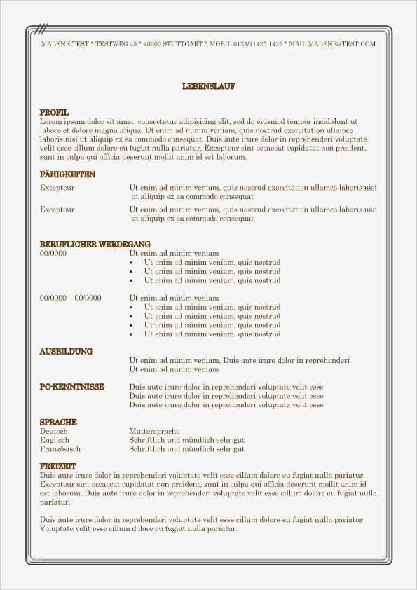 Lebenslauf Berufsanfänger Vorlage Angenehm Senior software Ingenieur M W Cv & Bewerbung