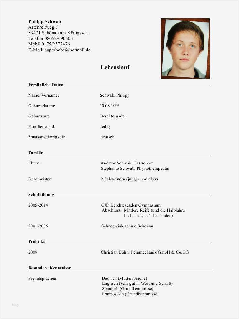 Lebenslauf Deutsch Vorlage Angenehm Cv Resume Resume Cv Deutsch