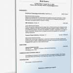 Lebenslauf Ingenieur Vorlage Beste Sample Resume for Engineering Position • De Bewerbung Download