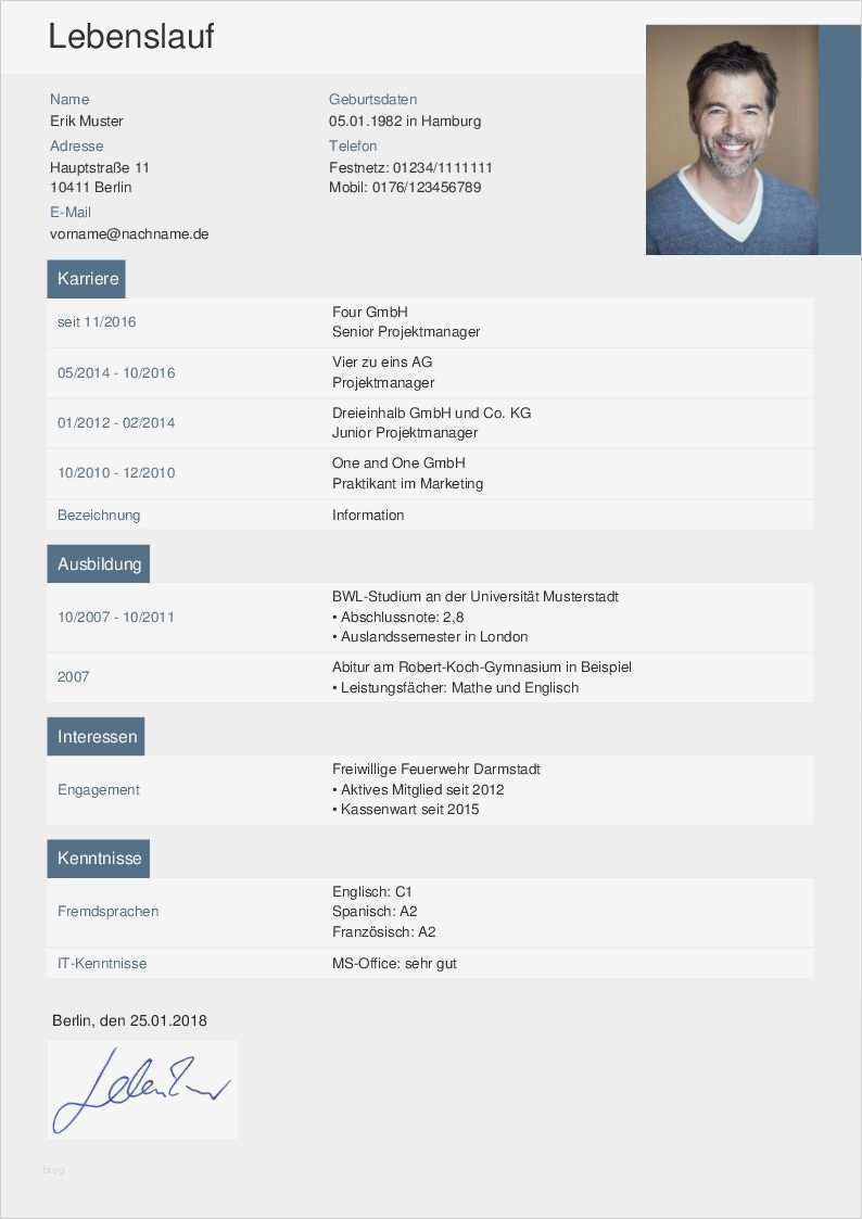 Lebenslauf Ingenieur Vorlage Fabelhaft Lebenslauf Vorlagen & Muster Kostenloser Download Als Pdf