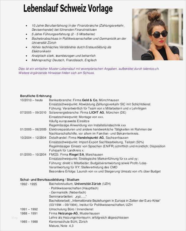 Lebenslauf Kostenlose Vorlage Großartig Vorlage Muster Lebenslauf 20