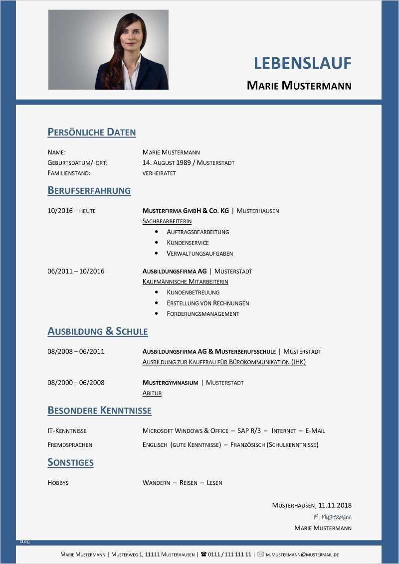 Lebenslauf Kostenlose Vorlage Gut Tabellarischer Lebenslauf Vorlage Kostenlose Muster Zum