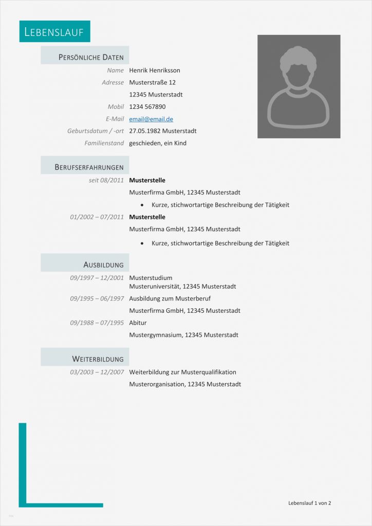 54 Großartig Lebenslauf Muster Vorlage Modelle 1 Lebenslauf Muster Vorlage Schönste Kostenlose Lebenslauf Muster Und Vorlagen Für Deine