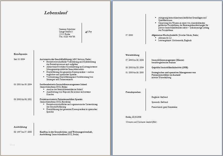 Lebenslauf Openoffice Vorlage Kostenlos Bewundernswert Kostenlose Lebenslaufvorlagen Zum Herunterladen Fice