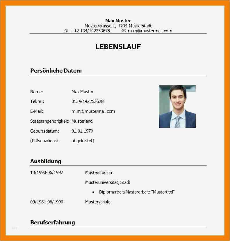 Lebenslauf Praktikum Vorlage Inspiration 16 Lebenslauf Praktikum Student Muster