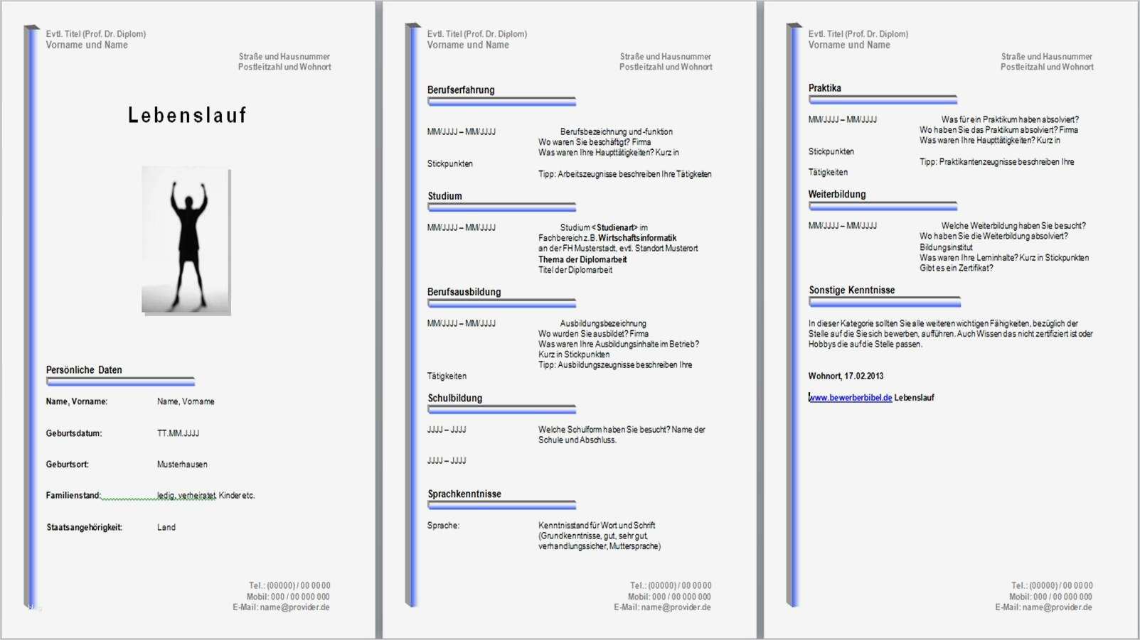 Lebenslauf Schöne Vorlage Gut Lebenslauf Muster Für Bewerbung Jobs Und