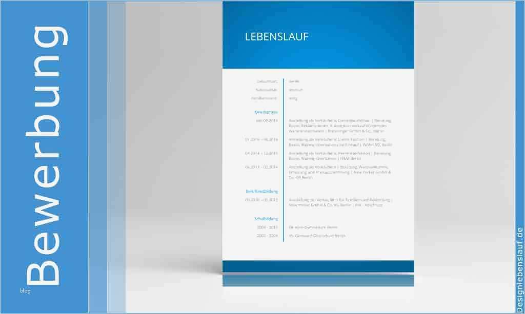 Lebenslauf Schreiben Vorlage Luxus Lebenslauf Muster Bewerbung Zum Download Vom Designer