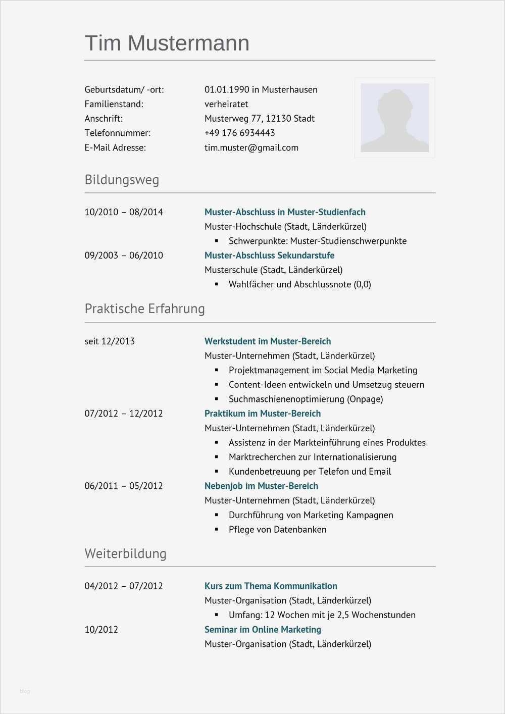 Lebenslauf Schüler Vorlage Wunderbar Tabellarischer Lebenslauf Muster Vorlage Lebenslauf Beispiel