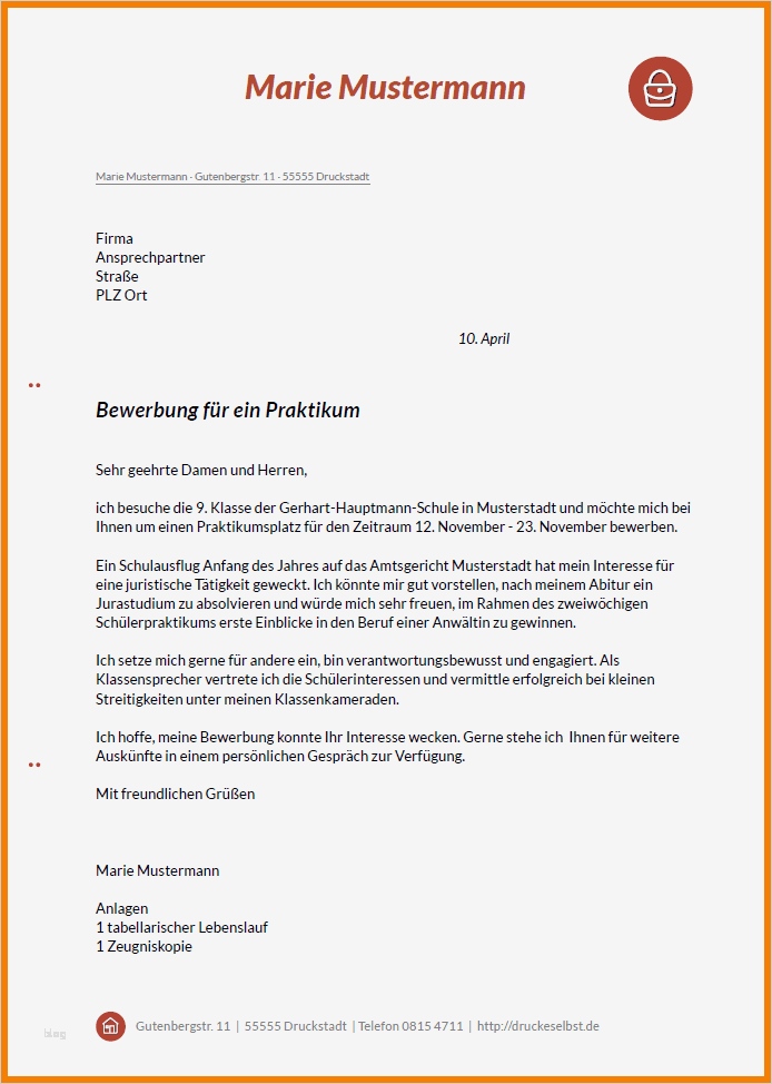 Lebenslauf Schülerpraktikum Vorlage Cool 13 Bewerbung Als Sekretärin