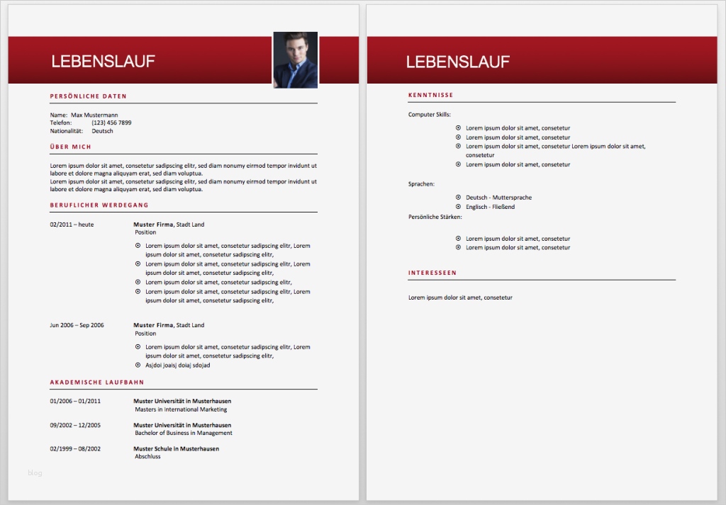 Lebenslauf Vorlage 2017 Genial Lebenslauf 2017 Vorlage Meinebewerbung
