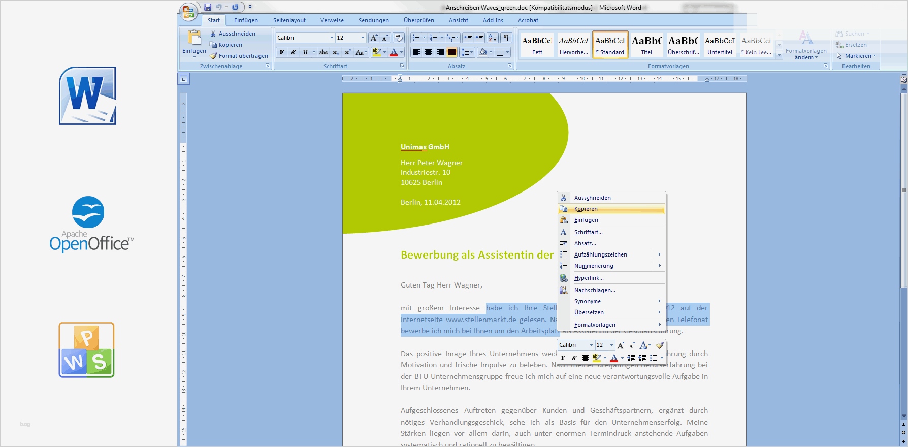 Lebenslauf Vorlage Bewerbung Best Of Bewerbung Als Muster