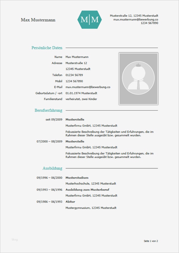 Lebenslauf Vorlage Bewerbung Best Of Lebenslauf Vorlage 2018 Bewerbung