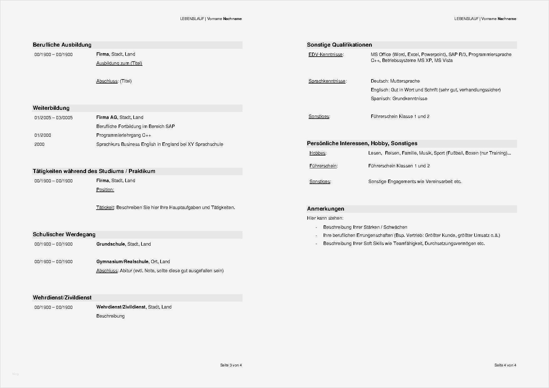 Lebenslauf Vorlage Für Studenten Erstaunlich Lebenslauf Vorlagen Headhunter100