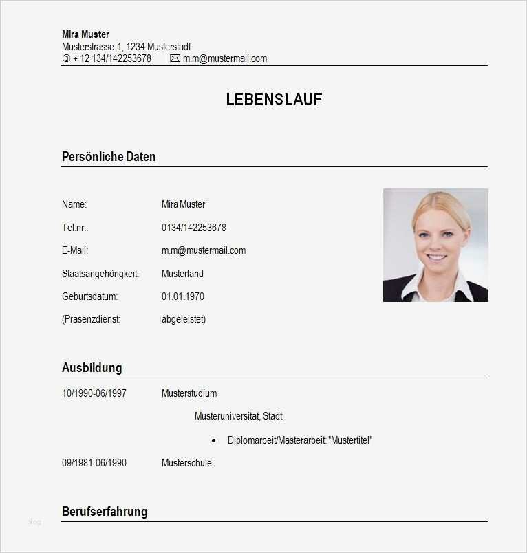 Lebenslauf Vorlage Für Studium Einzigartig Wie Schaut Ein Lebenslauf Aus Lebenslauf Beispiel