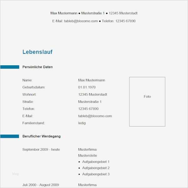 Lebenslauf Vorlage Modern Erstaunlich Vorlage 13 Tabellarischer Lebenslauf