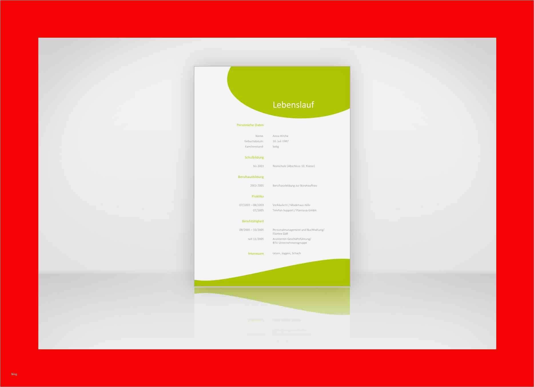 Lebenslauf Vorlage Modern Großartig Bewerbung Als Muster