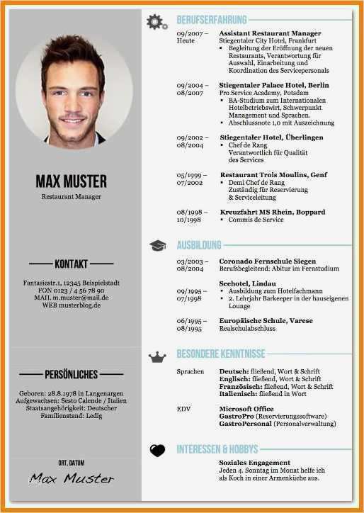 Lebenslauf Vorlage Modern Schön 10 Modern Lebenslauf