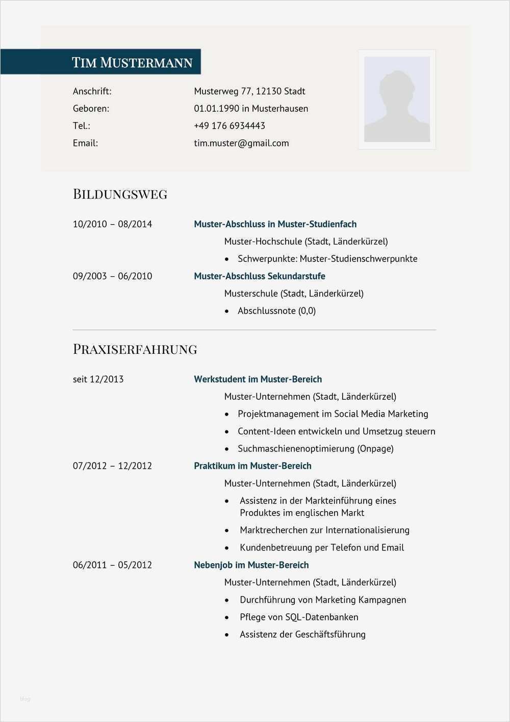 Lebenslauf Vorlage Openoffice Wunderbar Lebenslauf Muster Für Vertrieb