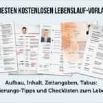 Lebenslauf Vorlage Pdf Kostenlos Cool Lebenslauf Vorlagen Tipps Und Gratis Word Muster