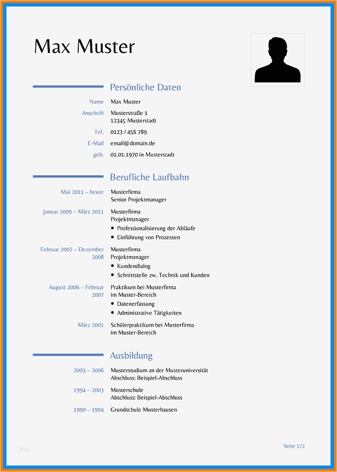 Lebenslauf Vorlage Word Fabelhaft 12 Word Lebenslauf Vorlage