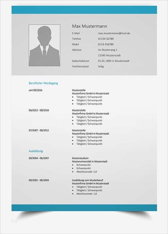 Lebenslauf Vorlage Word Kostenlos Hübsch Lebenslauf Vorlage 11 Modernes Bewerbungsdesign Word