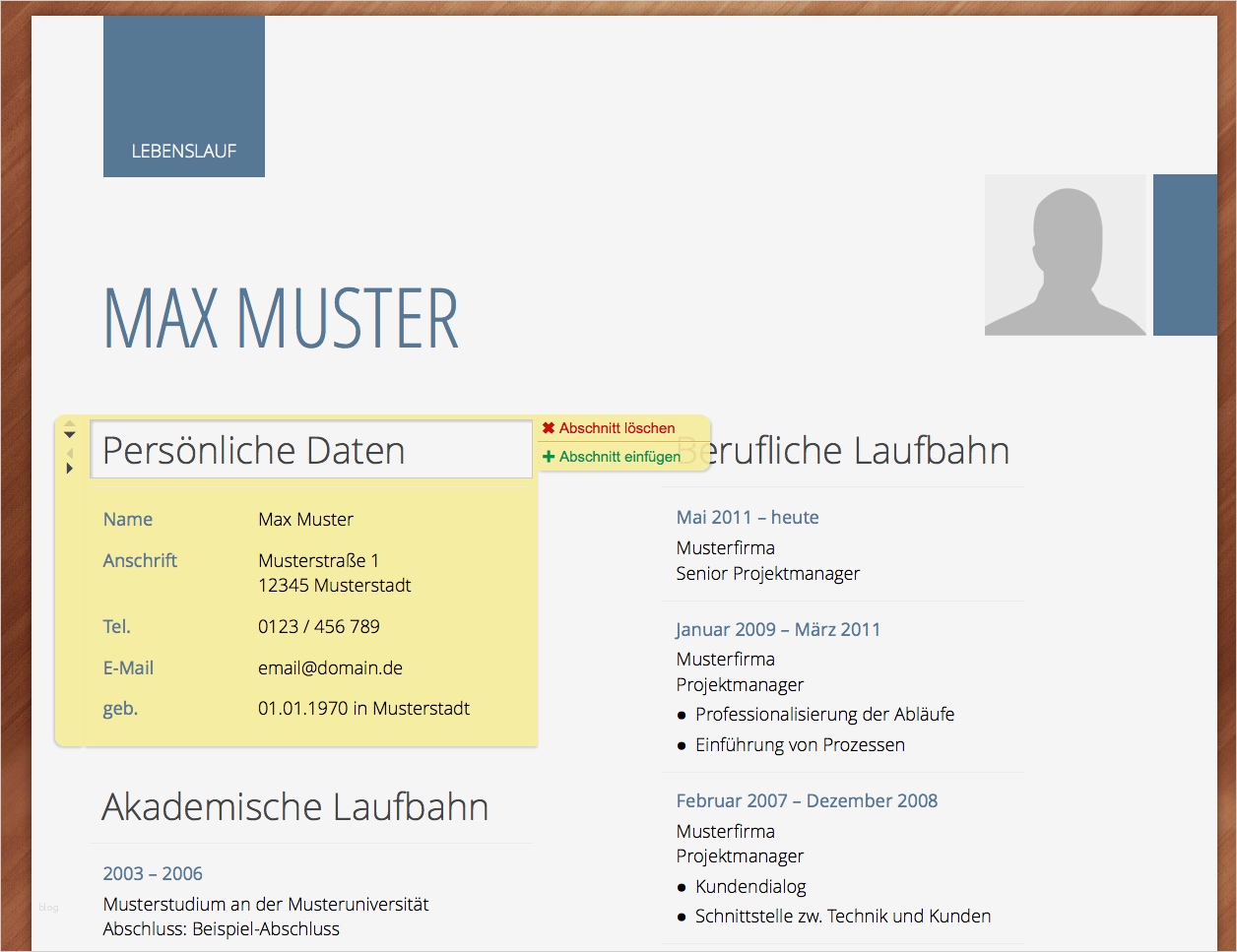 Lebenslauf Vorlage Xing Neu Lebenslauf Generator Mit Xing Schnittestelle Line