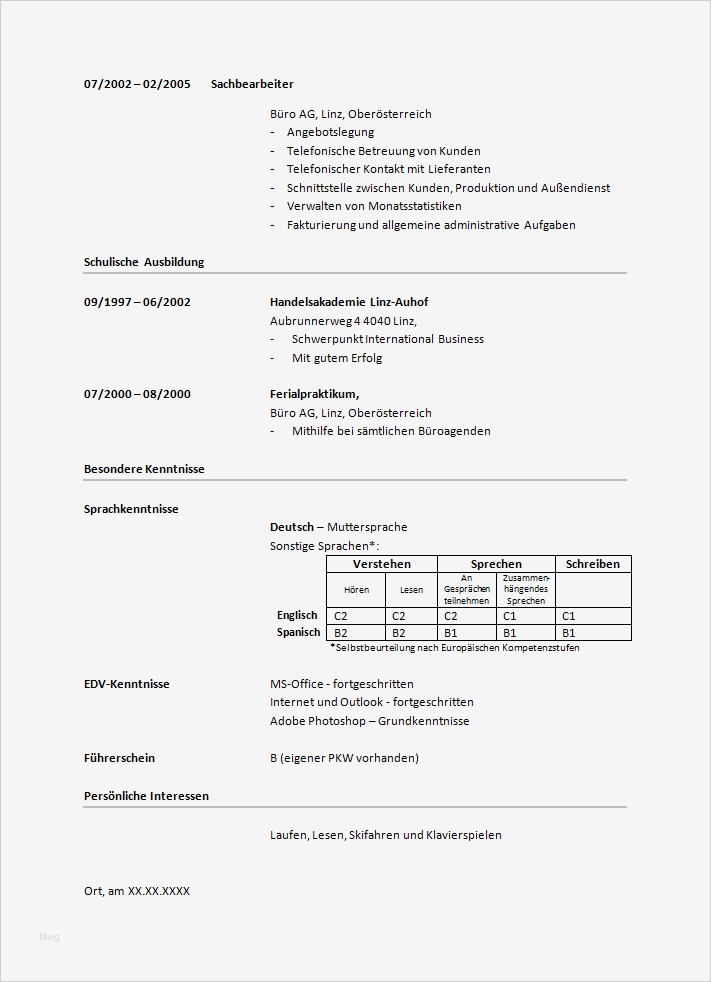 Lebenslauf Vorlage Zum Ausfüllen Luxus Lebenslaufvorlagen 2018 Zum Download Lebenslauf