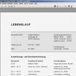 Lebenslauf Word Vorlage Inspiration Lebenslauf Muster Für Word Kostenlos Runterladen