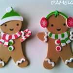 Lebkuchenmann Vorlage Großartig Pamelopee Gingermann Lebkuchen Anhänger Aus Moosgummi