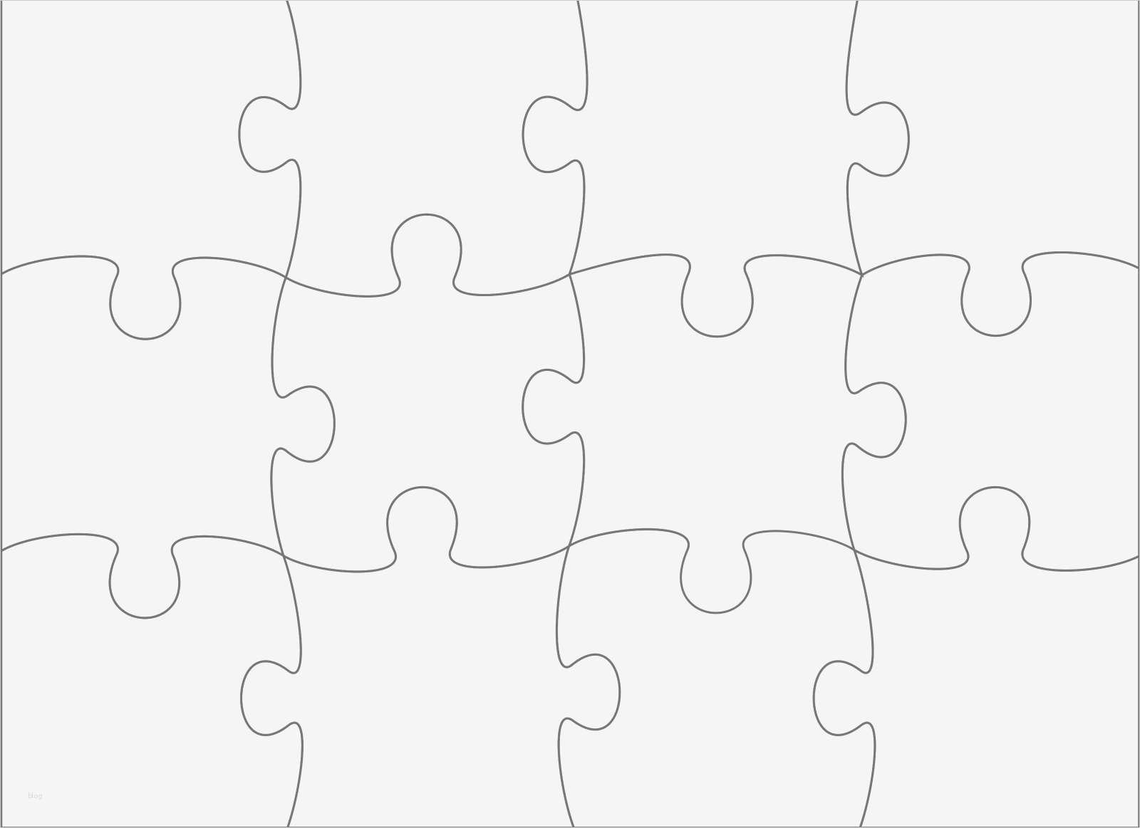 Leeres Puzzle Vorlage Erstaunlich Material Für Digitales Bilder Basteln Füllmaterial
