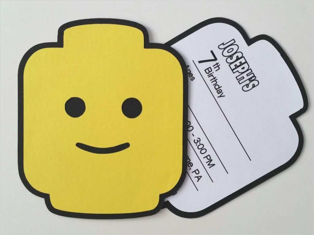 Lego Einladungskarten Vorlage Cool Lego Party Planning Ideas & Supplies