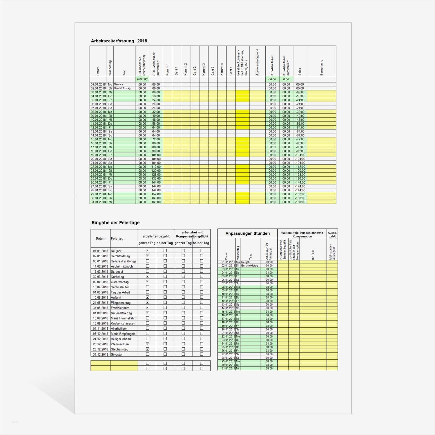 Leistungsbeschreibung Vorlage Schönste Fein Zeiterfassungsvorlage Excel Kostenlos Zeitgenössisch