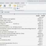 Leistungsverzeichnis Erstellen Vorlage Schönste Aufmass Programm Download