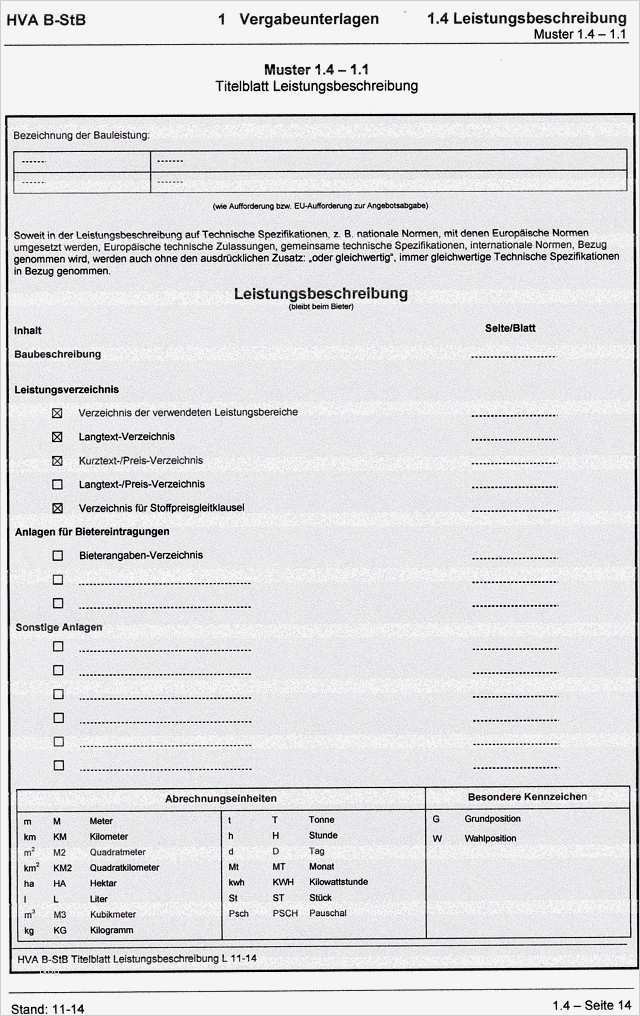 Leistungsverzeichnis Vorlage Angenehm Titelblatt normen Und Richtlinien Begriffs Erläuterungen